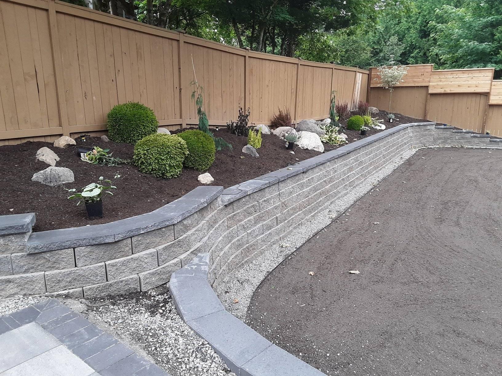 Outdoor improvement project by Calmo Landscaping Services LLC