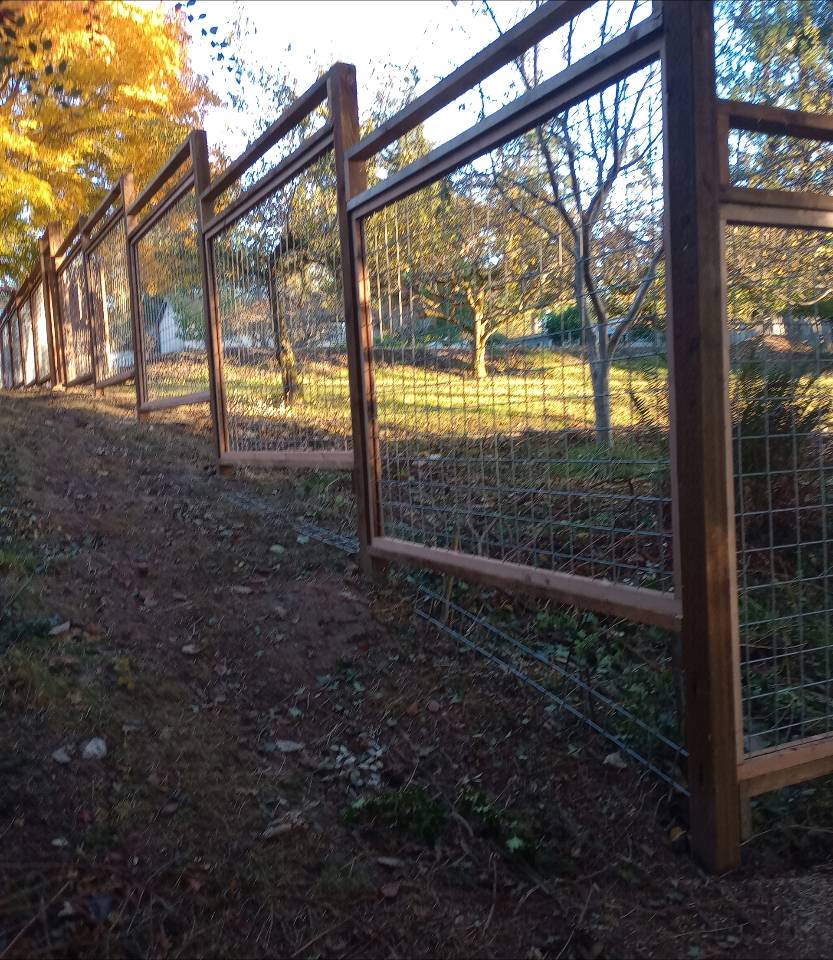 New Fence installation by Calmo Landscaping Services LLC